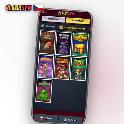 Ikona hracích automatů v aplikaci Allyspin Casino – přes 12 000 slotů od top vývojářů