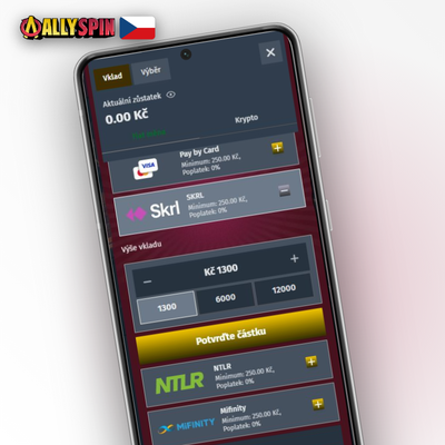 E-peněženky Skrill, Neteller a MuchBetter jako metody vkladu v Allyspin Casino