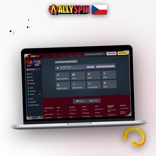 Operátor zákaznické podpory Allyspin Casino dostupný 24/7 přes živý chat