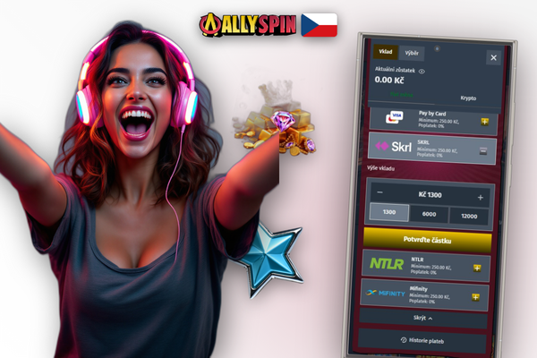 Mobilní krypto peněženka pro vklad přes správnou síť USDT v Allyspin Casino